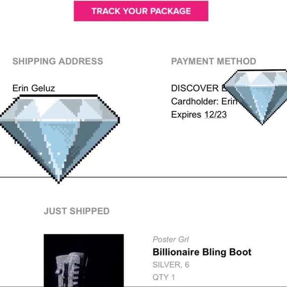 Dolls Kill Billionaire Bling Boots - Picture 4 of 4